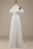 Cargar imagen en el visor de la galería, Vestido de novia Ivory Boho Chiffon Ruched